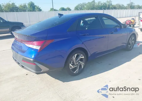 2025 Hyundai Elantra Sel Sport from USA, damaged, VIN KMHLM4DGXSU992610